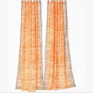Handcrafted Boho Chic Artisan Sari Curtains